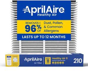 Genuine 210 Replacement Filter for Whole-House Air Purifiers - MERV 11, Clean Air & Dust, 20x25x4 Air Filter (Pack of 1) Genuine 210 Replacement Filter for Whole-House Air Purifiers - MERV 11, Clean Air & Dust, 20x25x4 Air Filter (Pack of 1)