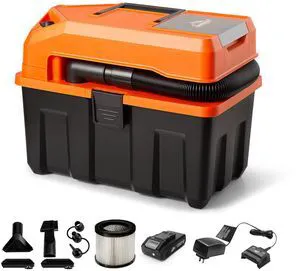 DVTB202 0902 2.5-Gal 20V Cordless Wet/Dry Vac with 2.0Ah Battery DVTB202 0902 2.5-Gal 20V Cordless Wet/Dry Vac with 2.0Ah Battery