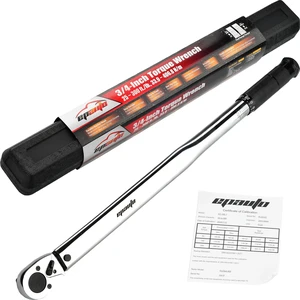 3/4-Inch Torque Wrench, 25~300 ft./lb., 33.9~406.8 N/m 3/4-Inch Torque Wrench, 25~300 ft./lb., 33.9~406.8 N/m