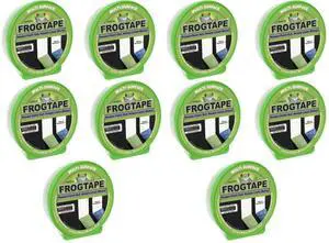 Multi-Surface Painters Tape with PAINTBLOCK, 1 Inch Wide (0.94 in. x 60 Yds), Medium Adhesion, Green, 1 Roll (1358463) (Pack of 10) Multi-Surface Painters Tape with PAINTBLOCK, 1 Inch Wide (0.94 in. x 60 Yds), Medium Adhesion, Green, 1 Roll (1358463) (Pack of 10)