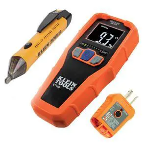80023P Tool Set, Home Inspector Tool Kit with Digital Moisture Meter, Non-Contact Voltage Tester, GFCI Outlet Tester, 3-Piece 80023P Tool Set, Home Inspector Tool Kit with Digital Moisture Meter, Non-Contact Voltage Tester, GFCI Outlet Tester, 3-Piece