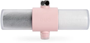 Duo Shower Head Filter, NSF Certified Chlorine Reduction, Lead-Free Easy Installation, Award-Winning Filter for Healthier Hair & Skin, Tool-free install, fits fixed & handheld showers Duo Shower Head Filter, NSF Certified Chlorine Reduction, Lead-Free Easy Installation, Award-Winning Filter for Healthier Hair & Skin, Tool-free install, fits fixed & handheld showers