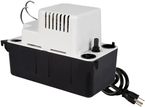 VCMA-15ULS 115 Volt, 65 GPH, 1/50 HP Automatic Condensate Removal Pump for HVAC/Refrigeration Systems/Dehumidifiers with Overflow Detection Switch and 6-Foot Cord, White/Black, 554405 VCMA-15ULS 115 Volt, 65 GPH, 1/50 HP Automatic Condensate Removal Pump for HVAC/Refrigeration Systems/Dehumidifiers with Overflow Detection Switch and 6-Foot Cord, White/Black, 554405