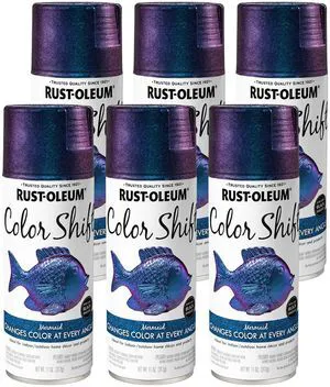 Color Shift Mermaid Spray Paint Color-Shifting Finish, Crafts, Décor & Accent Projects, Changes Color With Light & Angle, 11 Oz Color Shift Mermaid Spray Paint Color-Shifting Finish, Crafts, Décor & Accent Projects, Changes Color With Light & Angle, 11 Oz