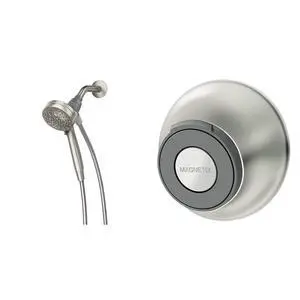 26100EPSRN Engage Magnetix 3.5-Inch Six-Function Handheld Showerhead with 186117SRN Magnetix Remote Dock, Spot Resist Brushed Nickel 26100EPSRN Engage Magnetix 3.5-Inch Six-Function Handheld Showerhead with 186117SRN Magnetix Remote Dock, Spot Resist Brushed Nickel