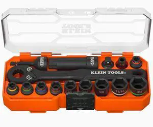 65400 KNECT 15-Piece Pass Through Socket Set, SAE Impact Set with MODbox Case, Sockets, Bits, Accessories and 3/8-Inch Drive Adapter 65400 KNECT 15-Piece Pass Through Socket Set, SAE Impact Set with MODbox Case, Sockets, Bits, Accessories and 3/8-Inch Drive Adapter