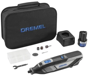 8240-5 12V Cordless Rotary Tool Kit with Tool Fabric Carry Bag Comfort Grip, Variable Speed, Includes 2AH Battery Pack, Charger, 5 Rotary Tool Accessories, Wrench & Carry Bag 8240-5 12V Cordless Rotary Tool Kit with Tool Fabric Carry Bag Comfort Grip, Variable Speed, Includes 2AH Battery Pack, Charger, 5 Rotary Tool Accessories, Wrench & Carry Bag