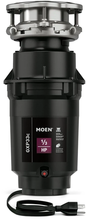 GXP33C Lite Series PRO Compact Garbage Disposal Power Cord GXP33C Lite Series PRO Compact Garbage Disposal Power Cord