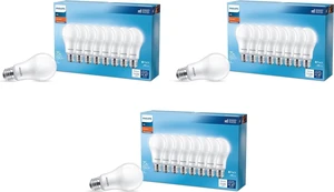 LED 75W A19 24-Pack Basic Soft White (2700K) 1100 Lumen (12.2W = 75W) Frosted Flicker-Free Light Bulbs LED 75W A19 24-Pack Basic Soft White (2700K) 1100 Lumen (12.2W = 75W) Frosted Flicker-Free Light Bulbs