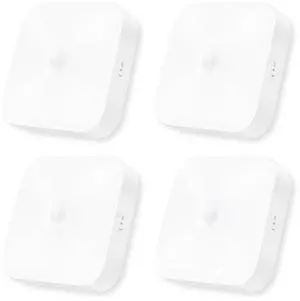 Rechargeable Motion Sensor Closet Light, 500LM Wireless Ceiling Light 4Pack 5000K Cool White, Battery Operated, Motion Sensored Activated, Indoor Use for Hallway, Stairs, Pantry, Bathroom, Garage Rechargeable Motion Sensor Closet Light, 500LM Wireless Ceiling Light 4Pack 5000K Cool White, Battery Operated, Motion Sensored Activated, Indoor Use for Hallway, Stairs, Pantry, Bathroom, Garage