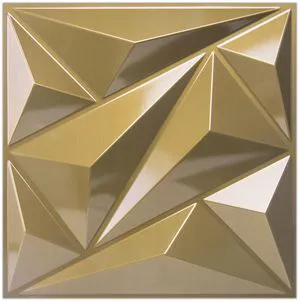 33 Pack 3D Wall Panel Diamond for Interior Wall Décor, PVC Textured Wall Panels, 12''x12'' Cover 32.Sq.Ft. Golden 33 Pack 3D Wall Panel Diamond for Interior Wall Décor, PVC Textured Wall Panels, 12''x12'' Cover 32.Sq.Ft. Golden
