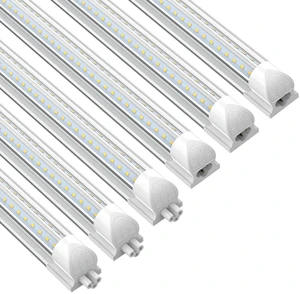 (6-Pack) LED Shop Lights 2FT, 22W 3300 LM 6500K, V-Shaped Linkable High-Efficiency Under Cabinet Lighting, T8 Shop Light for Workbench, Kitchen, Workshop, Basement, Plug and Play ETL Listed (6-Pack) LED Shop Lights 2FT, 22W 3300 LM 6500K, V-Shaped Linkable High-Efficiency Under Cabinet Lighting, T8 Shop Light for Workbench, Kitchen, Workshop, Basement, Plug and Play ETL Listed