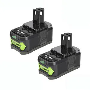 2-Pack 6.0Ah Replacement Batteries for Ryobi 18V Battery - Extended Power and Reliability 2-Pack 6.0Ah Replacement Batteries for Ryobi 18V Battery - Extended Power and Reliability