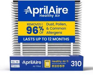 310 Replacement Filter for Whole House Air Purifiers - MERV 11, Clean Air & Dust, 20x20x4 Air Filter (Pack of 1) 310 Replacement Filter for Whole House Air Purifiers - MERV 11, Clean Air & Dust, 20x20x4 Air Filter (Pack of 1)