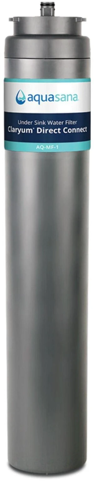 AQ-MF-1-R Replacement Filter | Claryum Direct Connect For AQ-MF-1 Under Sink System | WQA Certified | Reduces 99% of 78 Contaminants | Easy Filter Changes | 6-Month Filter AQ-MF-1-R Replacement Filter | Claryum Direct Connect For AQ-MF-1 Under Sink System | WQA Certified | Reduces 99% of 78 Contaminants | Easy Filter Changes | 6-Month Filter