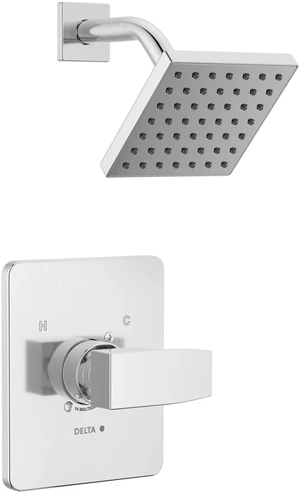 Modern 14 Series Shower Faucet Set, Chrome Shower Head and Handle Set, Valve Trim Kit, Chrome T14267-PP (Valve Not Included) Modern 14 Series Shower Faucet Set, Chrome Shower Head and Handle Set, Valve Trim Kit, Chrome T14267-PP (Valve Not Included)