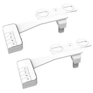 2 Pack Bidet Attachment for Toilet, Non-Electric Bidet Toilet Seat Dual Nozzle for Frontal & Rear Wash, Adjustable Water Pressure Control, Fresh Water Self Cleaning Water Sprayer, Chrome 2 Pack Bidet Attachment for Toilet, Non-Electric Bidet Toilet Seat Dual Nozzle for Frontal & Rear Wash, Adjustable Water Pressure Control, Fresh Water Self Cleaning Water Sprayer, Chrome