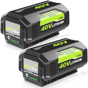 2Pack 40v 7.5Ah OP4026A Battery Replacement for Ryobi 40V Battery Lithium Compatible with Ryobi 40 Volt Battery 7.5Ah OP4015 OP4040 OP40201 OP4050A OP4015 OP40261 OP40401 OP4060 Power Tools 2Pack 40v 7.5Ah OP4026A Battery Replacement for Ryobi 40V Battery Lithium Compatible with Ryobi 40 Volt Battery 7.5Ah OP4015 OP4040 OP40201 OP4050A OP4015 OP40261 OP40401 OP4060 Power Tools