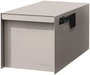 Post Mount Outdoor Mailboxes - Large Decorative Mailbox for Letters and Packages - Weatherproof Construction - Durable Steel - Magnetic Closure - 9.5 H x 9.5 W x 20.75 D - Sandstone Post Mount Outdoor Mailboxes - Large Decorative Mailbox for Letters and Packages - Weatherproof Construction - Durable Steel - Magnetic Closure - 9.5 H x 9.5 W x 20.75 D - Sandstone
