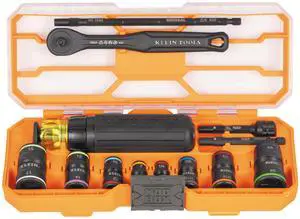 65242 KNECT Impact Socket Set, Ratcheting Screwdriver Set, 1/4-Inch Drive, 4 SAE and 4 Metric Flip Sockets, 16 Hex Sizes, Adapters, MODbox Case 65242 KNECT Impact Socket Set, Ratcheting Screwdriver Set, 1/4-Inch Drive, 4 SAE and 4 Metric Flip Sockets, 16 Hex Sizes, Adapters, MODbox Case