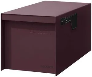 Post Mount Outdoor Mailboxes - Large Decorative Mailbox for Letters and Packages - Weatherproof Construction - Durable Steel - Magnetic Closure - 9.5 H x 9.5 W x 20.75 D - Malbec Post Mount Outdoor Mailboxes - Large Decorative Mailbox for Letters and Packages - Weatherproof Construction - Durable Steel - Magnetic Closure - 9.5 H x 9.5 W x 20.75 D - Malbec