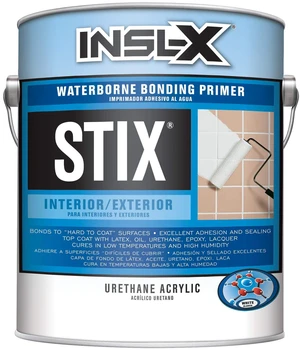 SXA11009A-01 Stix Acrylic Waterborne Bonding Primer, 1 Gallon, White SXA11009A-01 Stix Acrylic Waterborne Bonding Primer, 1 Gallon, White
