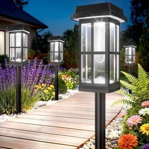 12 Pack Solar Pathway Lights Outdoor, 2 Lighting Modes Waterproof Solar Lights Outdoor, Brighter Up to 15Hrs Outdoor Solar Lights for Garden Landscape Path Walkway Driveway Sidewalk 12 Pack Solar Pathway Lights Outdoor, 2 Lighting Modes Waterproof Solar Lights Outdoor, Brighter Up to 15Hrs Outdoor Solar Lights for Garden Landscape Path Walkway Driveway Sidewalk
