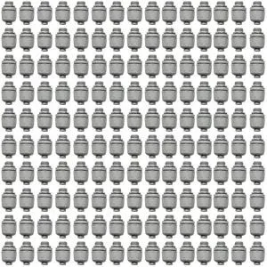Conduit Connectors, 1/2 Inch, Straight, Grey, 150-Pack Liquid Tight Connector, NPT, Non-Metallic, for PVC Electrical Flexible Conduit Fittings, 180 Degree, UL Listed Conduit Connectors, 1/2 Inch, Straight, Grey, 150-Pack Liquid Tight Connector, NPT, Non-Metallic, for PVC Electrical Flexible Conduit Fittings, 180 Degree, UL Listed