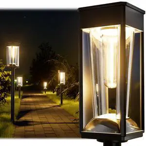 Bright Solar Walkway Lights, 8 Pack, 2 Color Modes, IP65 For gardens and walkways, Garden Solar Light Waterproof pair 2 color modes and auto on/off with 1124 h runtime Bright Solar Walkway Lights, 8 Pack, 2 Color Modes, IP65 For gardens and walkways, Garden Solar Light Waterproof pair 2 color modes and auto on/off with 1124 h runtime