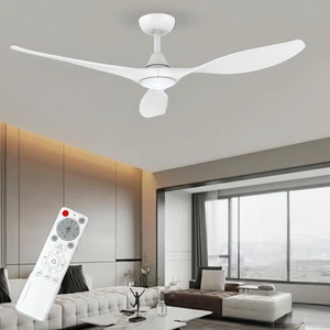52'' Modern Ceiling Fan with Light, Wide Blade Design, Remote DC Motor,Reversible,Color Adjustable,Dimmable,Led Light,6 Speeds,3 Timers,Modern,Plastic,Bedrooms, Living rooms,Indoor 52'' Modern Ceiling Fan with Light, Wide Blade Design, Remote DC Motor,Reversible,Color Adjustable,Dimmable,Led Light,6 Speeds,3 Timers,Modern,Plastic,Bedrooms, Living rooms,Indoor
