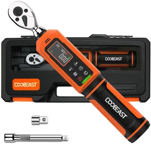 1/4 Drive Digital Torque Wrench,Preset Value(0.33-22.1 Ft.lbs./0.45-30Nm) Buzzer and LED Alert,±2% High Accuracy,72-Tooth, Quick Release,Reversible,Large Screen,for Bike Motorcycle,Gift for Men,DIY 1/4 Drive Digital Torque Wrench,Preset Value(0.33-22.1 Ft.lbs./0.45-30Nm) Buzzer and LED Alert,±2% High Accuracy,72-Tooth, Quick Release,Reversible,Large Screen,for Bike Motorcycle,Gift for Men,DIY
