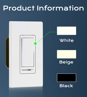 in Wall Dimmer Switch for LED Light/CFL/Incandescent,3-Way Single Pole Dimmable Slide, 600W max Incandescent,150W max Dimmable LED/CFL, Cover Plate Included, Pack of 4 in Wall Dimmer Switch for LED Light/CFL/Incandescent,3-Way Single Pole Dimmable Slide, 600W max Incandescent,150W max Dimmable LED/CFL, Cover Plate Included, Pack of 4