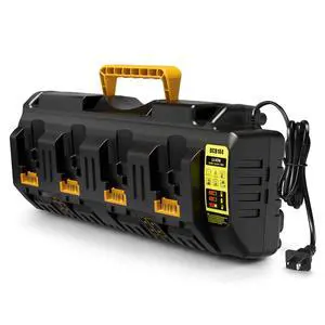 DCB104-4 Replacement for Dewalt 12v 20v Max Multi Battery Charger Station DCB104-4 Replacement for Dewalt 12v 20v Max Multi Battery Charger Station