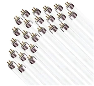 F32T8/SP865 T8 Fluorescent Light Bulbs 48 Inch, 32W 6500K Daylight, G13 Medium Bi-Pin Base, 4FT Commercial Ceiling Light Replacement for Garage, Office & Shop Fixtures, 25 Pack F32T8/SP865 T8 Fluorescent Light Bulbs 48 Inch, 32W 6500K Daylight, G13 Medium Bi-Pin Base, 4FT Commercial Ceiling Light Replacement for Garage, Office & Shop Fixtures, 25 Pack