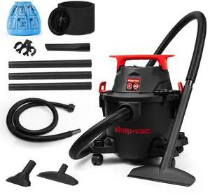 5430112 4 Gallon 4 Peak HP Wet/Dry Vacuum with Blower Function 1.25" x 6-ft Hose, 10-ft Cord, Powerful Suction, Durable & Portable, Ideal for Jobsite, Garage, Workshop & Home 5430112 4 Gallon 4 Peak HP Wet/Dry Vacuum with Blower Function 1.25" x 6-ft Hose, 10-ft Cord, Powerful Suction, Durable & Portable, Ideal for Jobsite, Garage, Workshop & Home