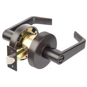 Augusta Privacy Lever Set, ADA, Grade 2, Oil Rubbed Bronze ADA Compliant Privacy Door Lever Lockset For Bathroom Use, Grade 2 Heavy Duty Construction, Model AUG-20-10B Augusta Privacy Lever Set, ADA, Grade 2, Oil Rubbed Bronze ADA Compliant Privacy Door Lever Lockset For Bathroom Use, Grade 2 Heavy Duty Construction, Model AUG-20-10B