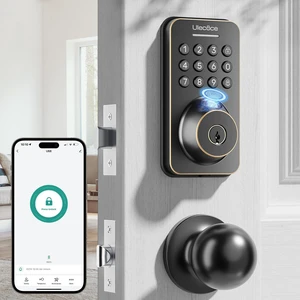 Fingerprint Keypad Deadbolt with Handle Set, Keyless Entry Door Lock, Door Locks for Front Door Lock Set, App Control, Auto Locking, Easy to Install, Oil Rubbed Bronze Fingerprint Keypad Deadbolt with Handle Set, Keyless Entry Door Lock, Door Locks for Front Door Lock Set, App Control, Auto Locking, Easy to Install, Oil Rubbed Bronze