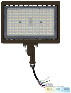 90W Outdoor LED Flood Lights Bronze, 3CCT 3000K-5000K, Dimmable, UL 12600LM, IP67 Waterproof, 0-10V Dimmable, 120-277V, 1/2" Adjustable Knuckle Mount, Ultra Bright Exterior Security Floodlight 90W Outdoor LED Flood Lights Bronze, 3CCT 3000K-5000K, Dimmable, UL 12600LM, IP67 Waterproof, 0-10V Dimmable, 120-277V, 1/2" Adjustable Knuckle Mount, Ultra Bright Exterior Security Floodlight