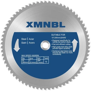 15-Inch Metal Cutting Saw Blade,Replacement for Evolution 15-Inch Metal Cutting Saw Blade,Compatible with Evolution S380CPS EVOSAW380 Saw,15 x 70 Teeth,1-Inch Center,3 15-Inch Metal Cutting Saw Blade,Replacement for Evolution 15-Inch Metal Cutting Saw Blade,Compatible with Evolution S380CPS EVOSAW380 Saw,15 x 70 Teeth,1-Inch Center,3