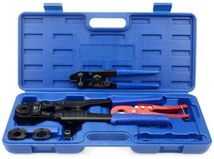 iCrimp F1807 Copper Ring Crimping Tool Kit for 3/8,1/2,3/4,1", PEX Crimper with Removal Tool & Pex Pipe Cutter&Gauge- For All US F1807 Standards iCrimp F1807 Copper Ring Crimping Tool Kit for 3/8,1/2,3/4,1", PEX Crimper with Removal Tool & Pex Pipe Cutter&Gauge- For All US F1807 Standards
