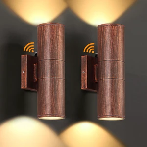 Dusk to Dawn Outdoor Lighting Sensor Wall Lights 2Pack, 12W 2700K Integrated LED Cylinder Up Down Lights Outdoor, IP65 Waterproof Aluminum Wall Sconce Exterior Wall Light for Porch Patio etc Dusk to Dawn Outdoor Lighting Sensor Wall Lights 2Pack, 12W 2700K Integrated LED Cylinder Up Down Lights Outdoor, IP65 Waterproof Aluminum Wall Sconce Exterior Wall Light for Porch Patio etc