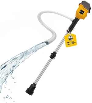 Cordless Stick Water Transfer Pump Compatible with Dewalt 20V Max Battery Tool Only, 720GPH Brushless Battery Powered Submersible Pump, Portable Sump Pump Utility Pump for Pool Garden Pond Boat RV Cordless Stick Water Transfer Pump Compatible with Dewalt 20V Max Battery Tool Only, 720GPH Brushless Battery Powered Submersible Pump, Portable Sump Pump Utility Pump for Pool Garden Pond Boat RV