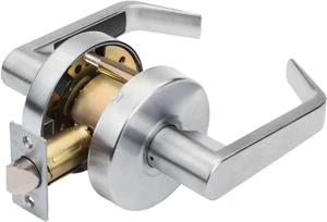 Commercial Passage Lever, ADA, Satin Chrome ADA Compliant Grade 2 Commercial Duty Door Lever For Passage Use, Satin Chrome Finish Commercial Passage Lever, ADA, Satin Chrome ADA Compliant Grade 2 Commercial Duty Door Lever For Passage Use, Satin Chrome Finish