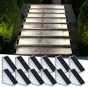 Solar Step Lights - Waterproof Outdoor Decor, IP67 Solar Lights for Yard, Patio, Garden, Walkways, Front Door, Pathway, Driveway (12) Solar Step Lights - Waterproof Outdoor Decor, IP67 Solar Lights for Yard, Patio, Garden, Walkways, Front Door, Pathway, Driveway (12)