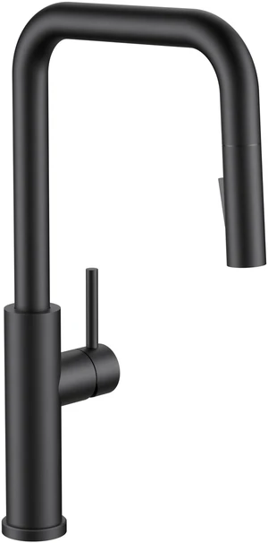Kitchen Faucet with Pull Down Sprayer, Black High U-Spout Lead-Free, Single Handle, Stainless Steel Sink Faucet, 1 or 3 Hole Deck Mount for RV Bar Farmhouse Laundry Outdoor Kitchen Faucet with Pull Down Sprayer, Black High U-Spout Lead-Free, Single Handle, Stainless Steel Sink Faucet, 1 or 3 Hole Deck Mount for RV Bar Farmhouse Laundry Outdoor