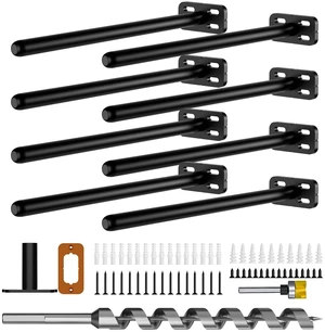8pcs Wall Shelf Brackets Heavy Duty Floating Shelf Bracket Hidden,Invisible Black Shelving Brackets Decorative Floating Shelf Hardware Heavy Duty,Metal Shelf Support Bracket(10"-8pcs) 8pcs Wall Shelf Brackets Heavy Duty Floating Shelf Bracket Hidden,Invisible Black Shelving Brackets Decorative Floating Shelf Hardware Heavy Duty,Metal Shelf Support Bracket(10"-8pcs)
