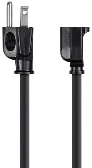 3-Prong Extension Cord - 3 Feet - Black (10 Pack) NEMA 5-15P to NEMA 5-15R, 16AWG, 13A 3-Prong Extension Cord - 3 Feet - Black (10 Pack) NEMA 5-15P to NEMA 5-15R, 16AWG, 13A