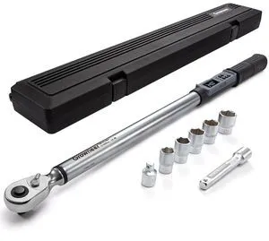 Upgraded Digital Torque Wrench, 12.5-250.7 Ft-lbs/17-340 Nm, 1/2'' Drive Automotive Rachet Torque Wrench with Buzzer & Colorful LED Indicator, Electronic Wrench Set for Car Tires Auto Repair Upgraded Digital Torque Wrench, 12.5-250.7 Ft-lbs/17-340 Nm, 1/2'' Drive Automotive Rachet Torque Wrench with Buzzer & Colorful LED Indicator, Electronic Wrench Set for Car Tires Auto Repair