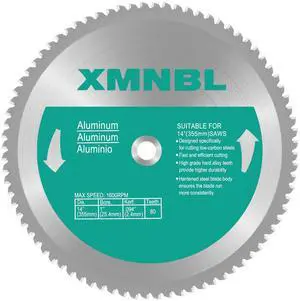 14 Inch 80 Teeth Aluminium Cutting Blade,Replacement for Evolution 14 Inch 80 Teeth Aluminium Cutting Blade,Compatible with Evolution S355CPSL,S380CPS,EVOSAW380,Dewalt DW872 and Other Cutting Saws 14 Inch 80 Teeth Aluminium Cutting Blade,Replacement for Evolution 14 Inch 80 Teeth Aluminium Cutting Blade,Compatible with Evolution S355CPSL,S380CPS,EVOSAW380,Dewalt DW872 and Other Cutting Saws