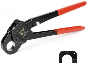 iCrimp Angle Head F1807 PEX Pipe Crimping Tool for 1-inch Copper Rings Angle Single PEX Crimper, Suitable for Tight Spaces iCrimp Angle Head F1807 PEX Pipe Crimping Tool for 1-inch Copper Rings Angle Single PEX Crimper, Suitable for Tight Spaces